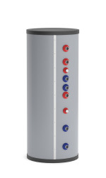 Бойлер RBFD 800 напольный с двумя теплообменниками (нерж. сталь 304) "RISPA"