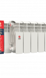 Радиатор бимет. НРЗ ПРОФИ 200/100/10 секций. (пр-но в России) Теплоотдача 1100 Вт