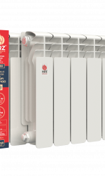 Радиатор бимет. НРЗ ПРОФИ 350/100/10 секций. (пр-но в России) Теплоотдача 1650 Вт